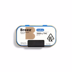 EXTRA STRENGTH 50 TABLETS| 1000mg THC total|Breez